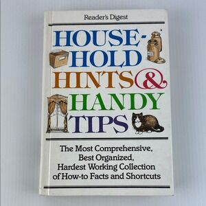Readers Digest Household Hints and Handy Tips Book Hardcover